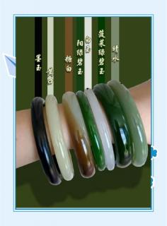 和田玉手镯的七种颜色,你知道几种?